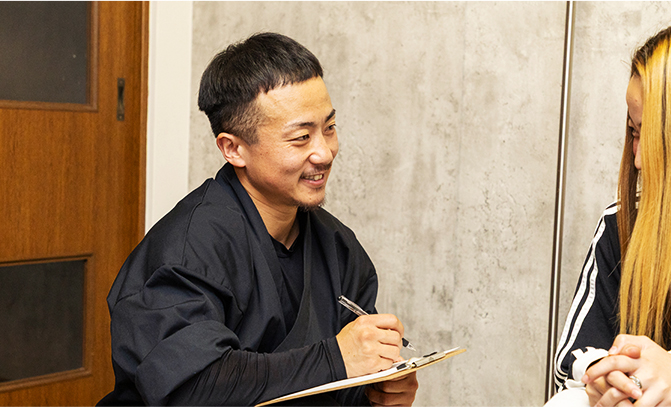 ご予約からの流れ